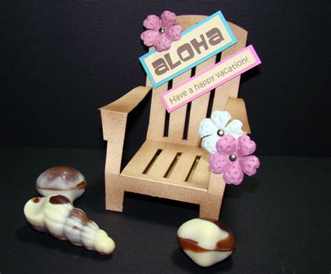 3D Paper Beach Chair By SherryG At Splitcoaststampers