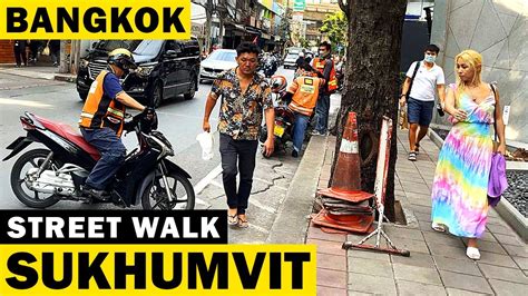 Bangkok Sukhumvit Street Walk K Asok To Nana Walking Tour