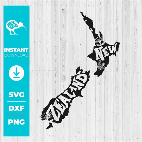 I Love New Zealand Svg Kiwiana Svg New Zealand Map Aotearoa Map Nz