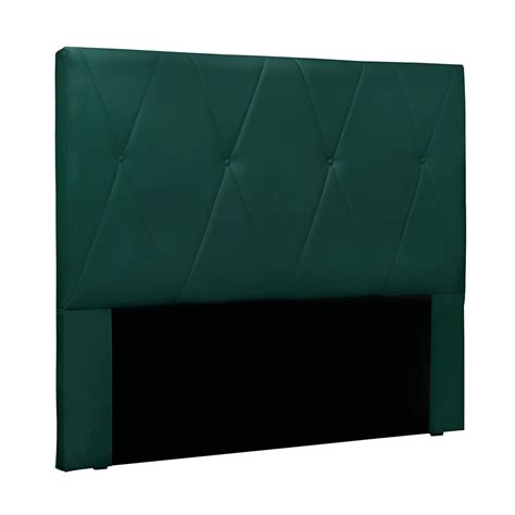 Cabeceira Cama Box King 195 Cm Aquilla Veludo Verde S04 D Rossi