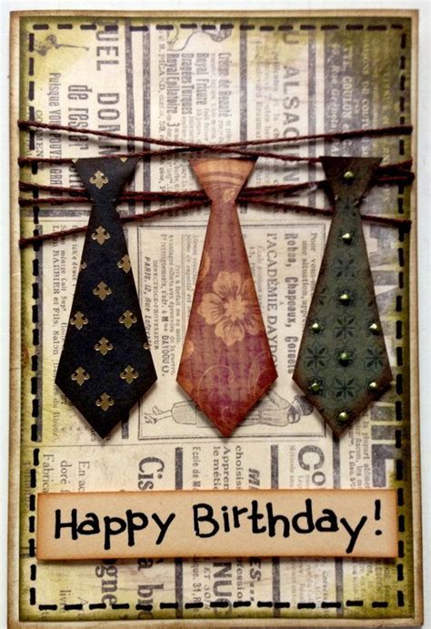 Birthday card for gentlemen :) Simple Birthday Cards, Masculine Birthday Cards, Birthday Cards ...