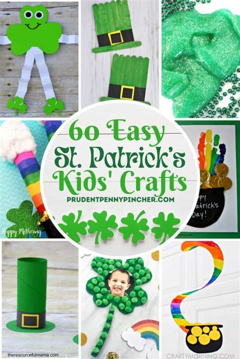 60 Fun And Easy St Patricks Day Crafts For Kids Prudent Penny Pincher