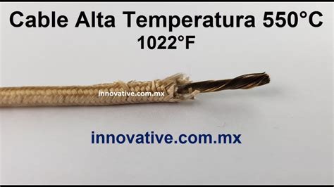 Cable De Alta Temperatura Calibre