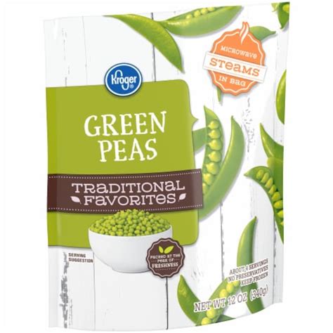 Kroger® Traditional Favorites Frozen Peas Green 12 Oz Ralphs