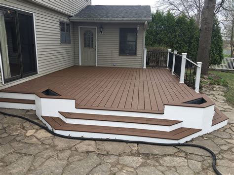 Trex Select Saddle Deck With Custom Planter Box Built By