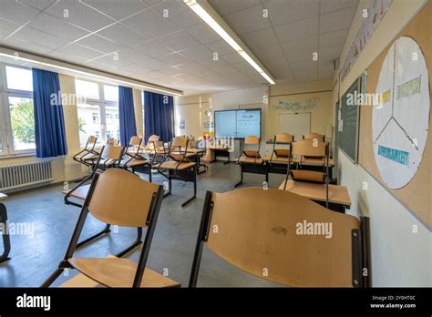 Classroom Of A Fourth Grade After School The Building Is Older But In Good Condition Modern