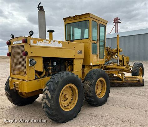 1977 Champion Motor Grader In Pierceville Ks Item Lt9424 Sold