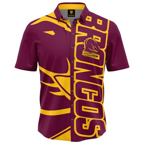 NRL Broncos 'Showtime' Party Shirt – Ashtabula NZ