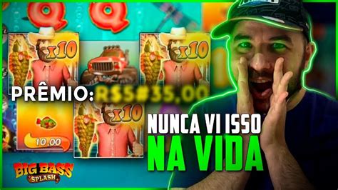 COMPREI 5 BONUS DE 500 NO BIG BASS SPLASH PAGOU 2X 10X FORREI MUITO