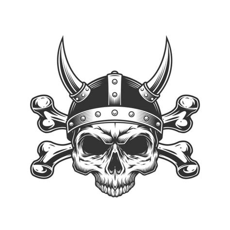 Viking Skull Illustrations Royalty Free Vector Graphics And Clip Art