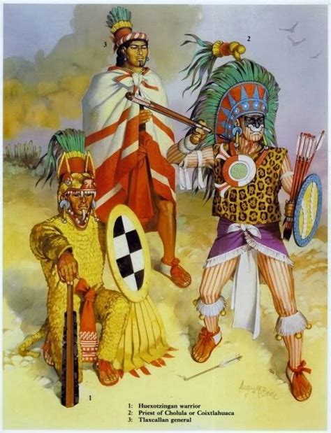 Historical Armies Illustrated - The Aztec Empire & Contemporaries ...