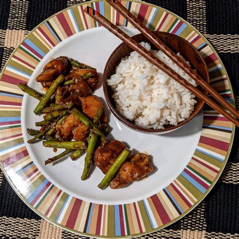 Week 2 Miso Chicken Asparagus Miso Stir Fry R 52weeksofcooking