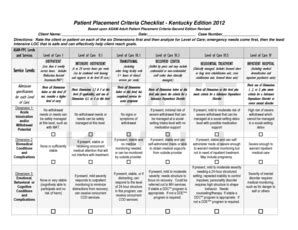 Asam Criteria Cheat Sheet 2020 Pdf