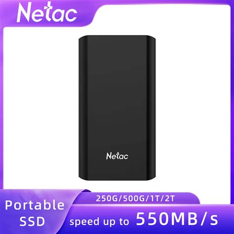 Netac Disco R Gido Externo Port Til Disco De Estado S Lido Tipo C SSD