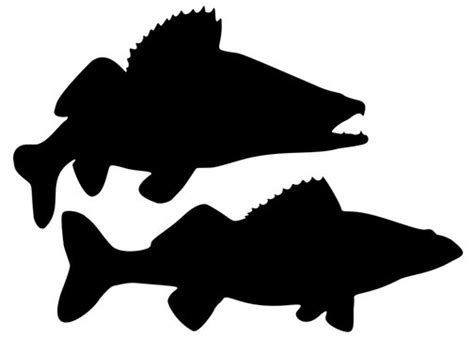 Walleye Silhouette