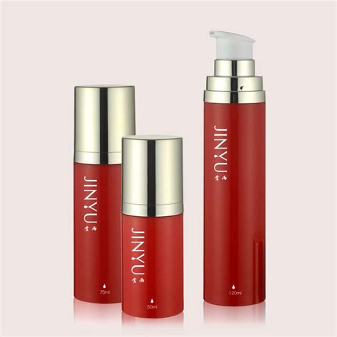 Pp Pp Pcr Cosmetic Plastic Bottles With Airless Pump For Skin Care