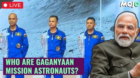 Gaganyaan Prime Minister Narendra Modi Reveals Names Of 4 Astronauts