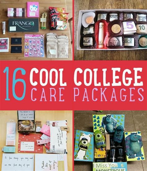 17 College Care Package Ideas T Ideas Diy Projects College