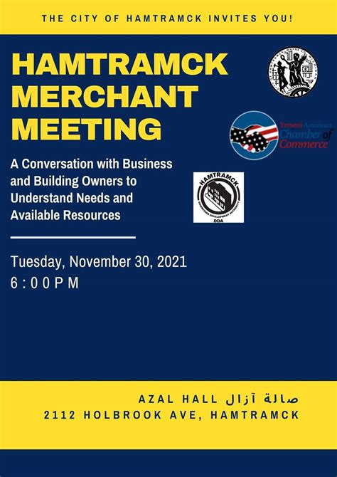 Hamtramck Arts & Culture Commission - it was really good meeting allot