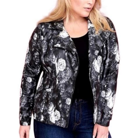 Lane Bryant Jackets And Coats Lane Bryant Leather Jacket Nwt Poshmark