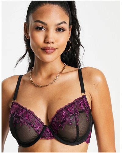 Black Wolf And Whistle Lingerie For Women Lyst