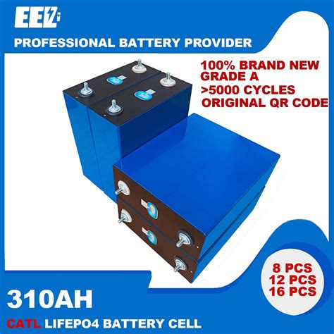 Buy Cneel Grade A Catl 32v 302ah Lifepo4 Battery Cells With Qr Code For Diy 12v Battery With