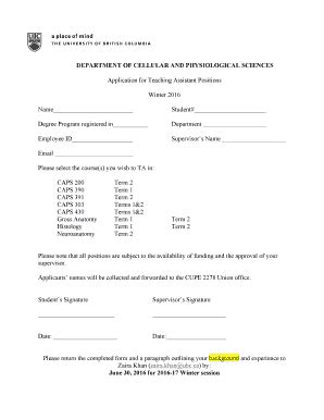 Fillable Online Med Fom Cell Phys Sites Olt Ubc W2016 Application Form