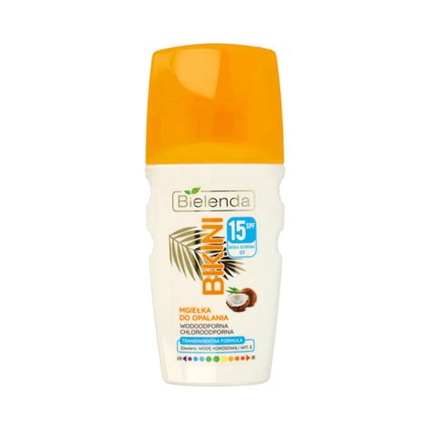 BIKINI Kokosowa mgiełka do opalania twarz włosy SPF ml ml Bielenda House of Beauty