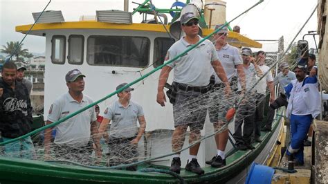 Plant O Policial A Verdade Sem Medo Duas Toneladas De Peixe S O