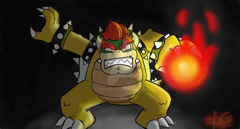 The Great Koopa King Bowser By Zegnom On Deviantart