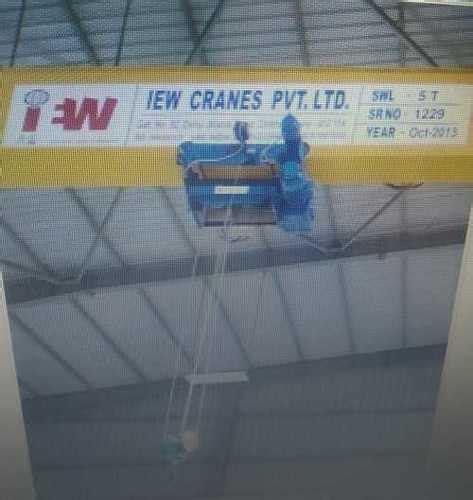 Single Girder Eot Cranes At Inr In Pune Iew Cranes Pvt Ltd