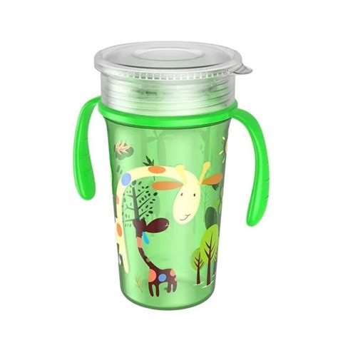 Ripley TAZA ANTIDERRAME VASO MÁGICA 360 BOTELLA ANTIDERRAME BEBE