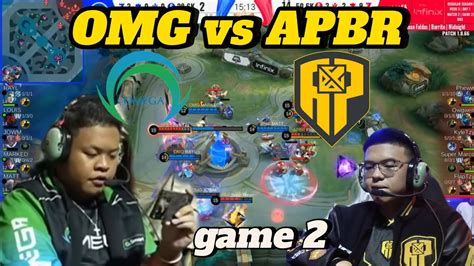 APBR Vs OMG GAME 2 MPL PH S13 W3D1 Mplph Mlbb Apbren Omg YouTube