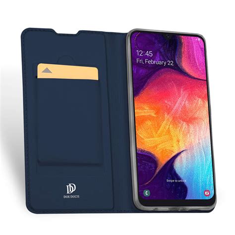 Etui Dux Ducis Skin Pro Galaxy A50 Granatowe Pancernik Eu 6934913080214