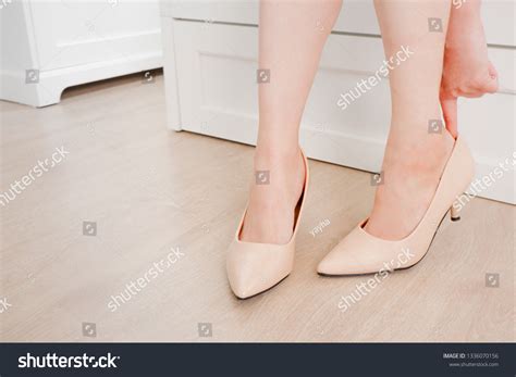 2 034 Nude Colored Shoe Images Stock Photos Vectors Shutterstock