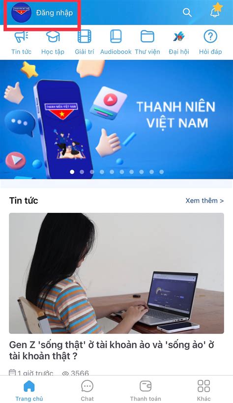 App Thanh Ni N Vi T Nam H Ng D N Ng K T I Kho N V X C Th C Th Ng Tin