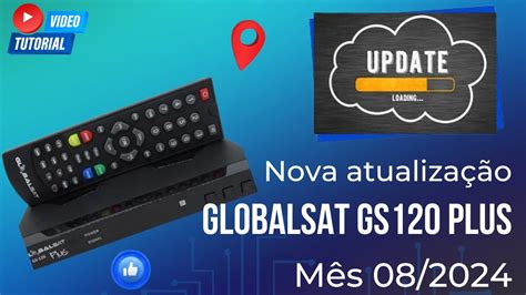 Última atualização Globalsat GS 120 Plus versão 1 98 melhorias para a