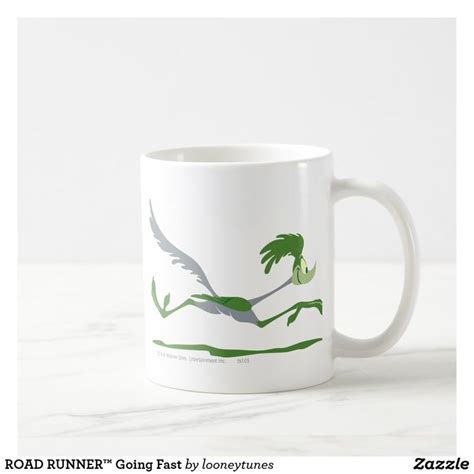 ROAD RUNNER Going Fast Coffee Mug Zazzle Mugs Coffee Mugs Coffee