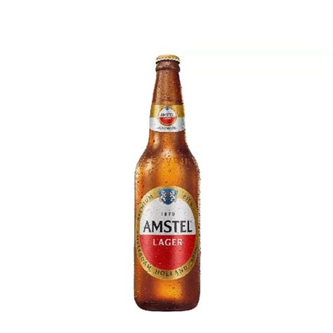 CERVEJA AMSTEL LAGER 600 ML NUNES BEBIDAS