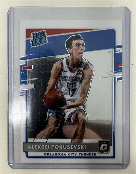 Panini Donruss Optic Aleksej Pokusevski Rated Rookie Okc