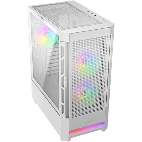 Cougar Airface Rgb Mid Tower Cristal Templado Usb Blanca