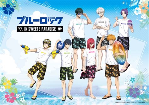 Blue Lock X Sweets Paradise Summer Collaboration Cafe