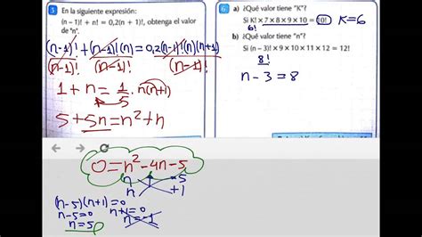 Factoriales Variaciones Combinaciones número combinatorio