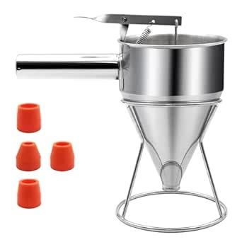 Stainless Steel Pancake Batter Dispenser L Funnel Cake Dispenser