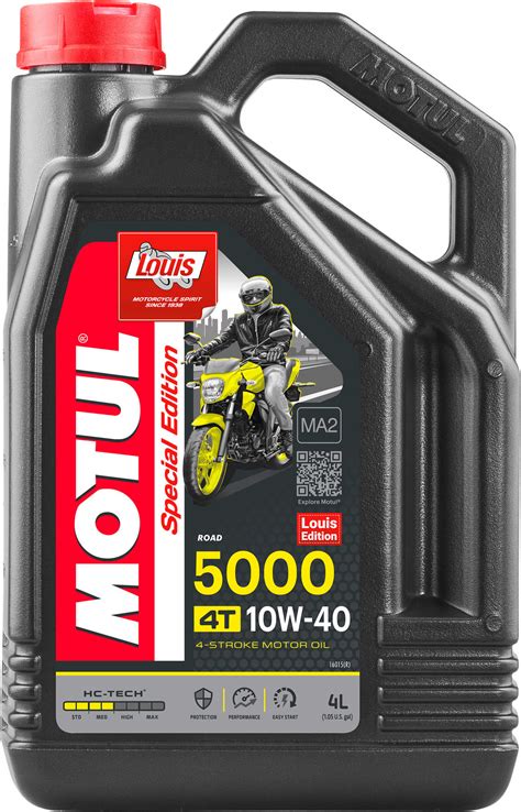 Buy Motul 5000 4T SAE 10W 40 Semi Synthetic Louis Edition Louis