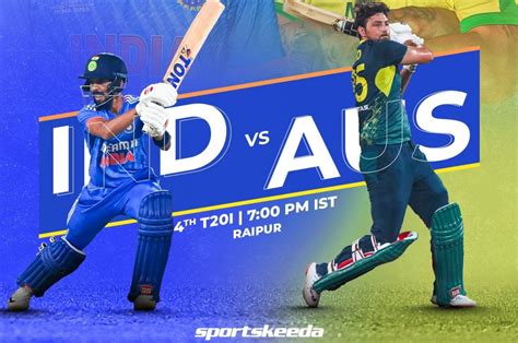 India Vs Australia 4th T20I Toss Result And Playing XIs For Today S