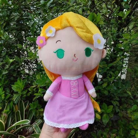 Tangled rapunzel Plush Doll, Hobbies & Toys, Toys & Games on Carousell