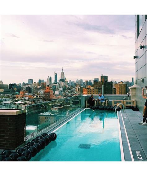 The Best Nyc Rooftop Pools Dujour Nyc Rooftop Rooftop Pool Best