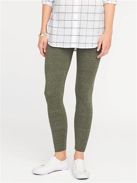 Mid Rise Jersey Leggings For Women Old Navy