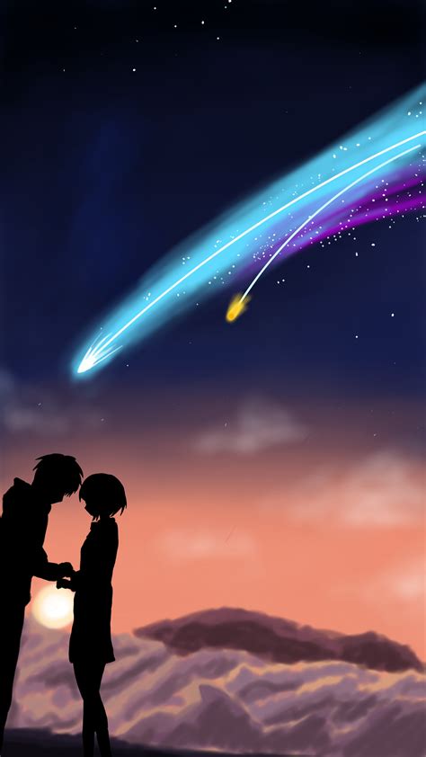 Kimi No Na Wa Your Name Mobile Wallpaper By Pixiv Id 23476878